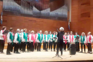 Coral Ausonia representa a San Juan en San Luis